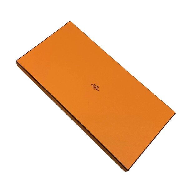 HERMES Bolduc AU Cream Gray Multi Scarf bran-478-090825 - Picture 7 of 7